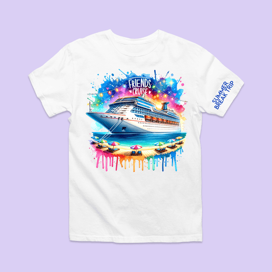 Personalized Friends Cruise Shirt - Two Crafty Gays