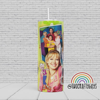 Lizzie McGuire Collage Tumbler Cup - Hilary Duff