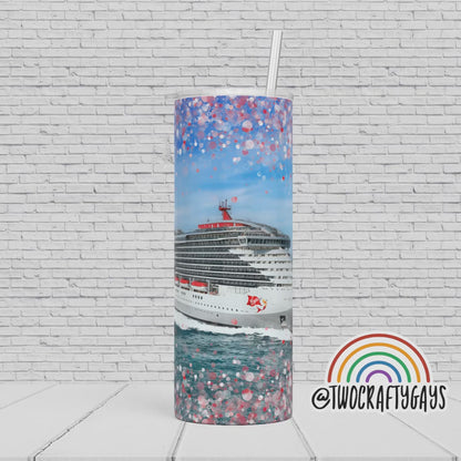 Virgin Voyages Cruise Personalized Tumbler Cup