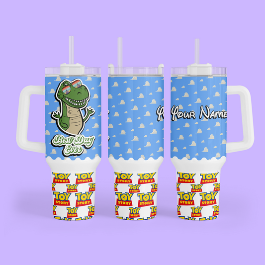 Disney Best Day Ever 40 oz Tumbler - Toy Story - Two Crafty Gays