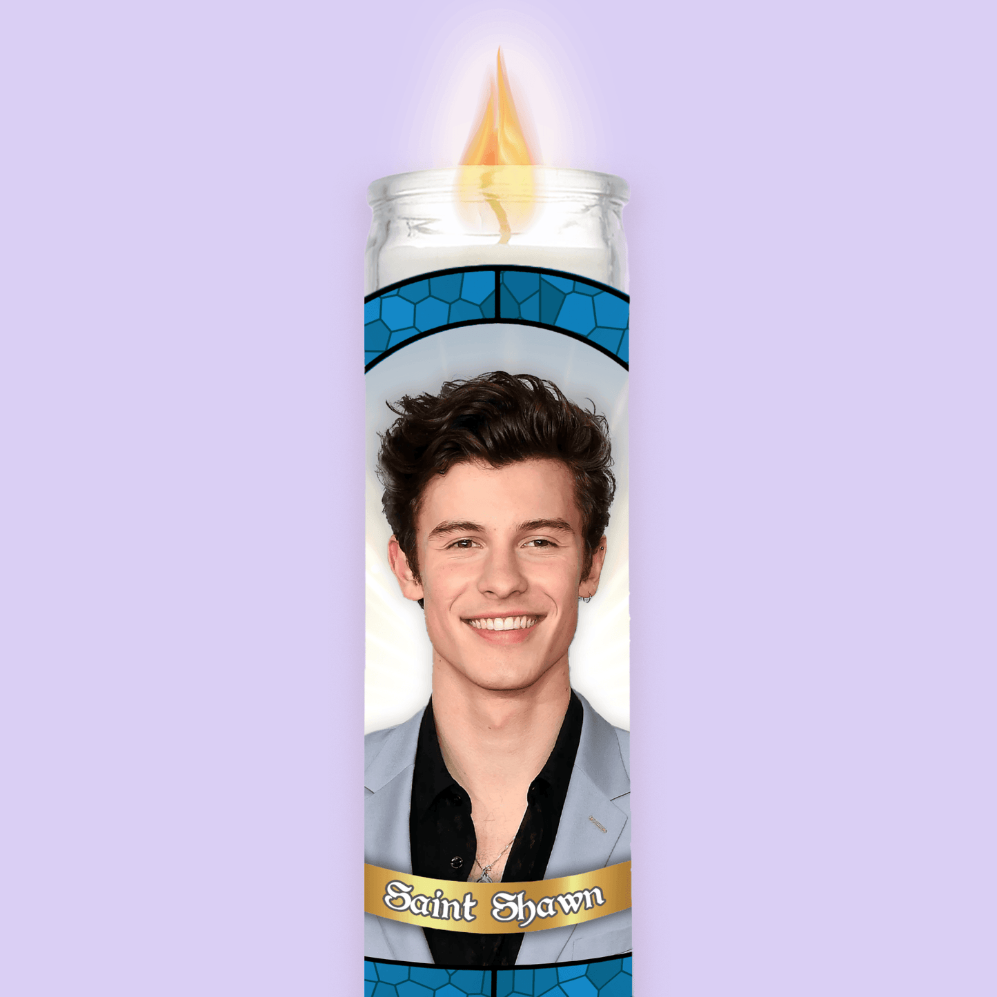 Shawn Mendez Prayer Candle - Two Crafty Gays