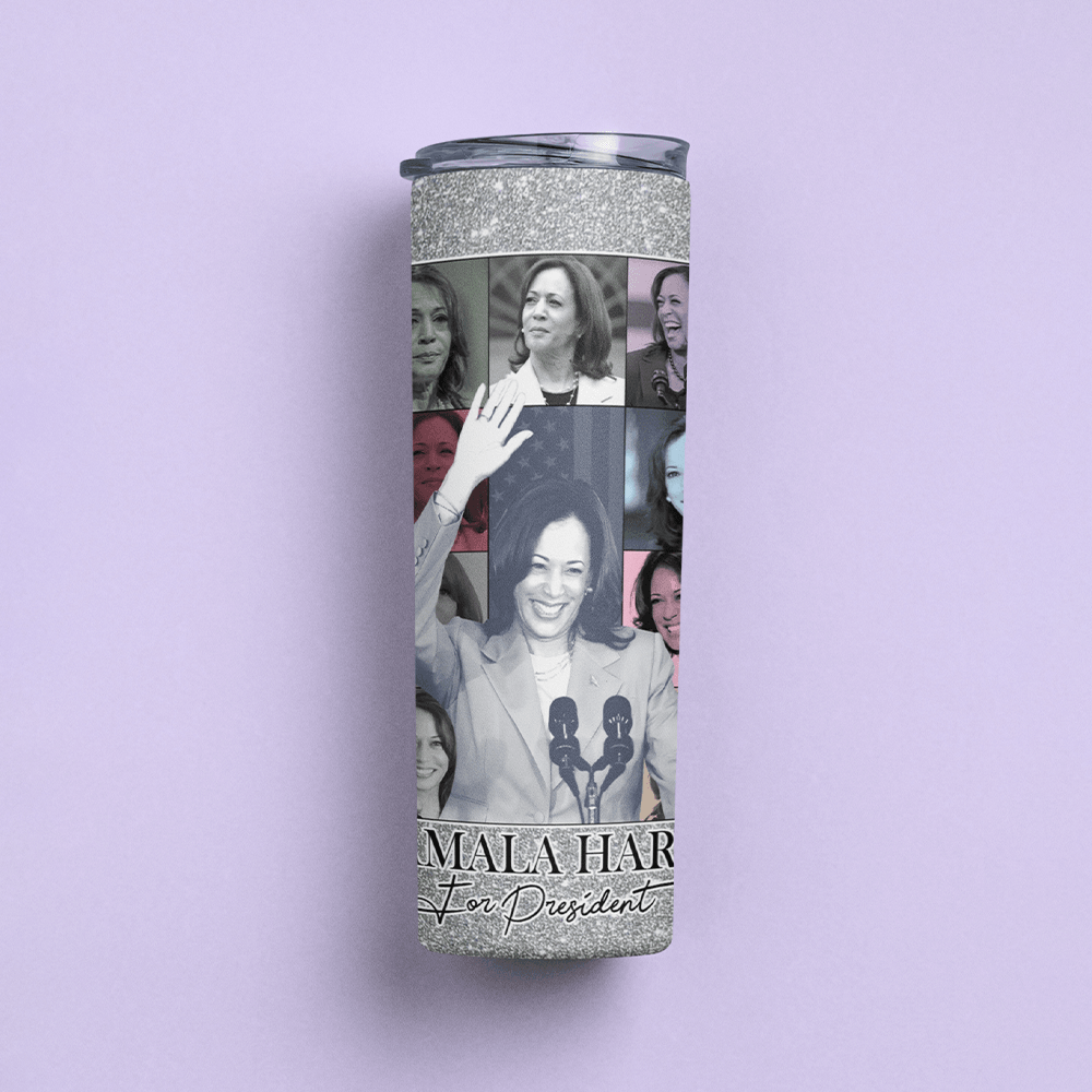 Kamala Harris 2024 Personalized Tumbler Cup - Eras