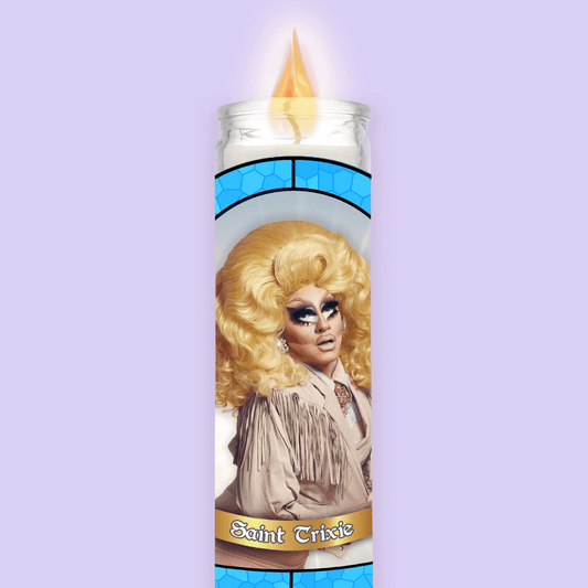 Trixie Mattel Prayer Candle - Two Crafty Gays