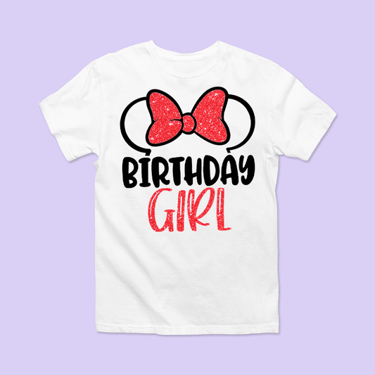 Disney "Birthday Girl" Shirt - Two Crafty Gays