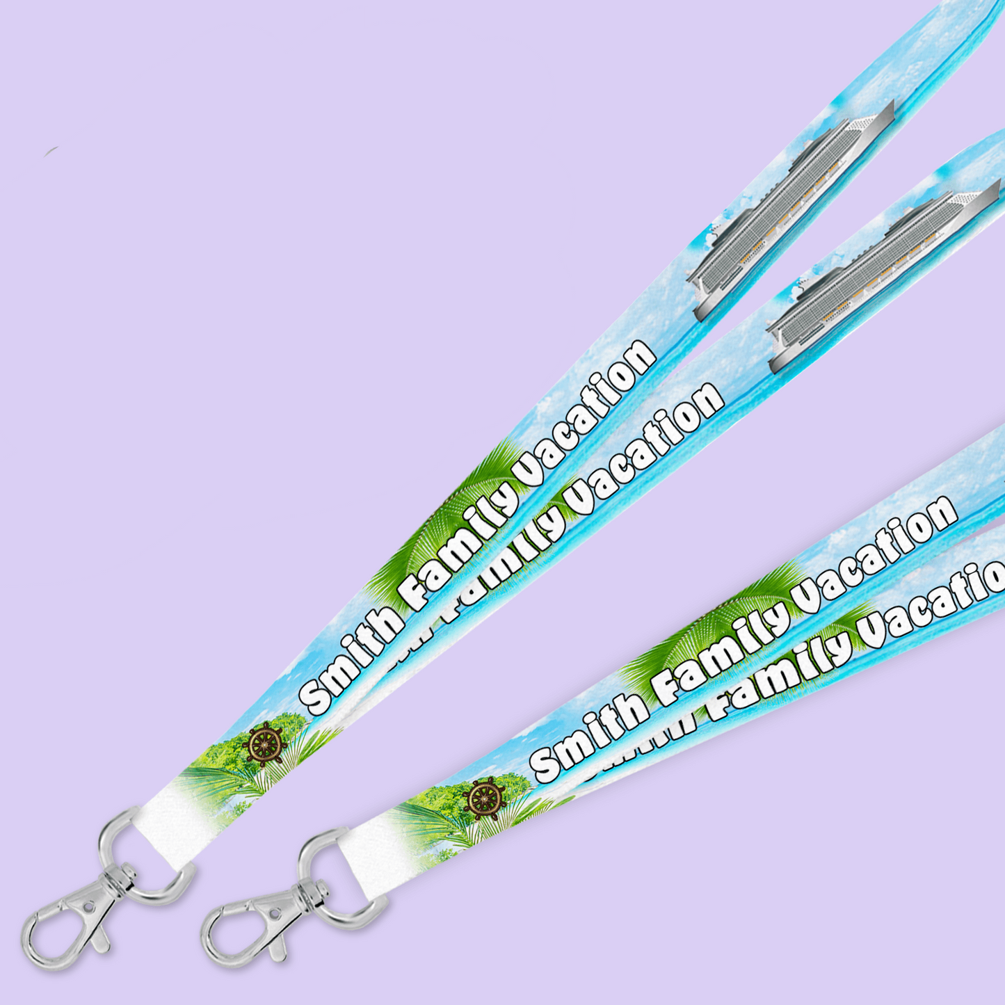 Personalized Cruise Lanyard - Two Crafty Gays